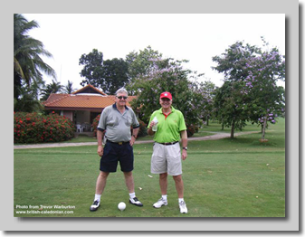 Frank Slibeck and Trevor - Bangkok 2009